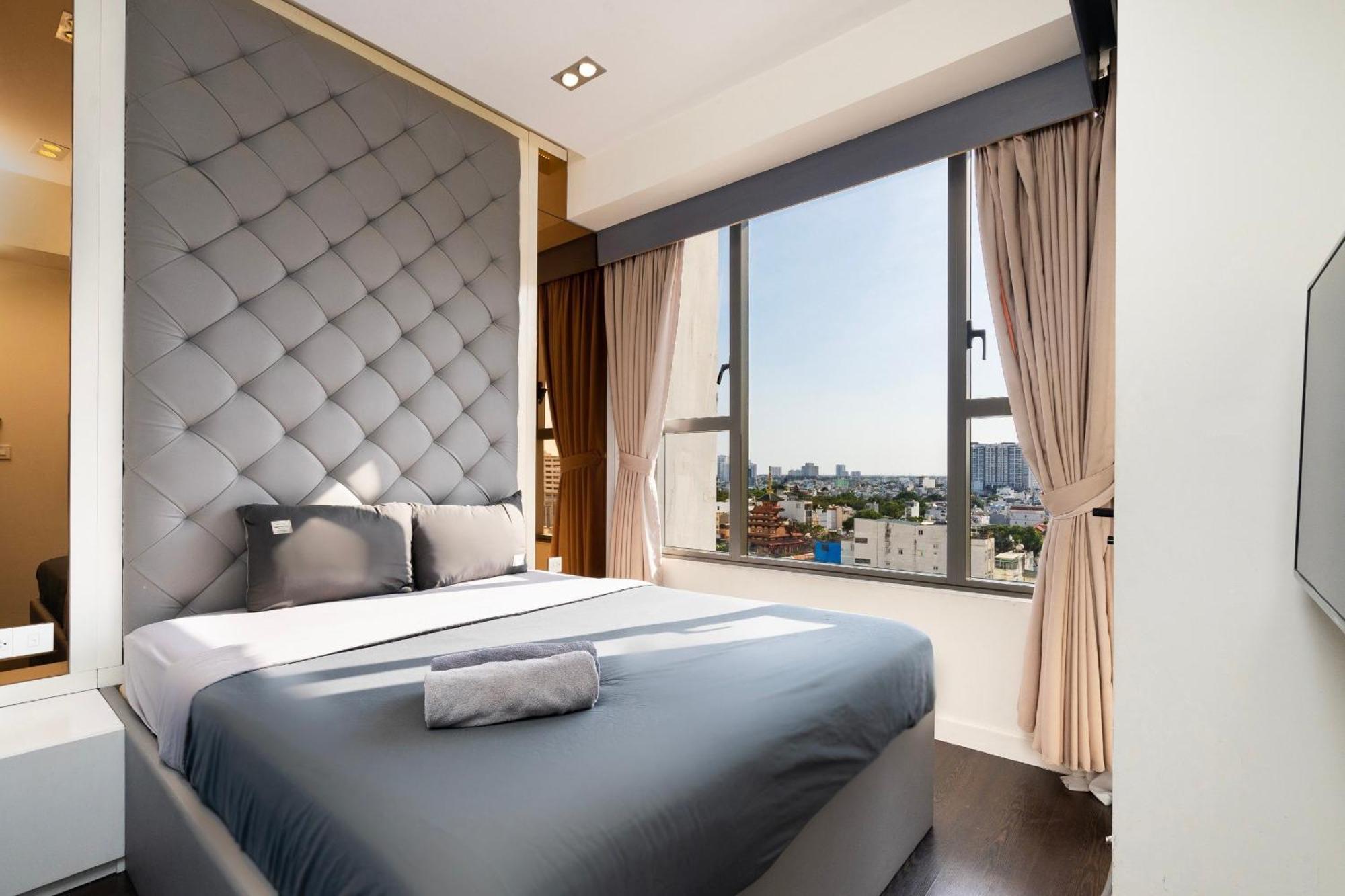 הו צ'י מין סיטי Saigon Home Apartment - Infinity Pool מראה חיצוני תמונה