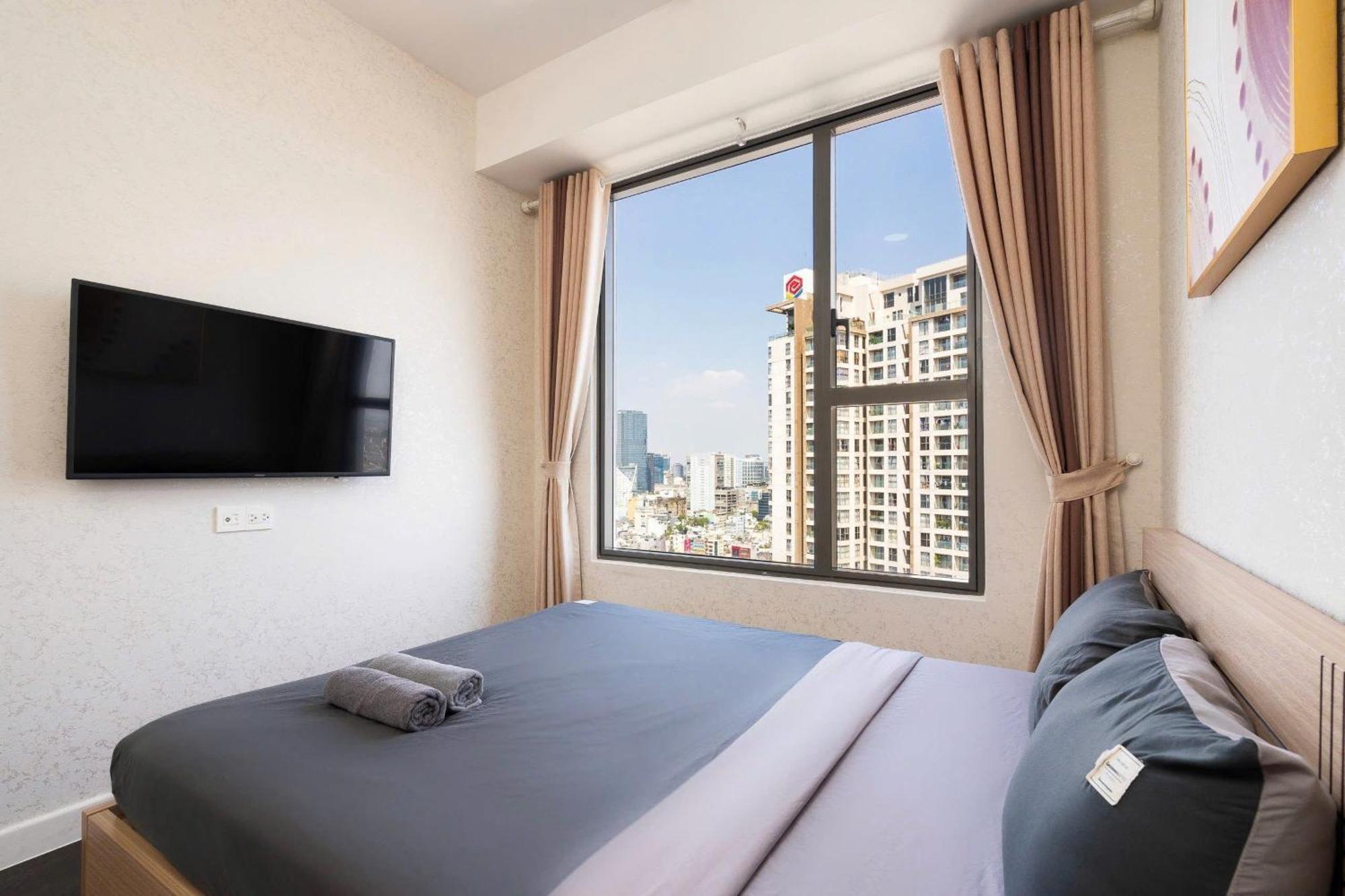 הו צ'י מין סיטי Saigon Home Apartment - Infinity Pool מראה חיצוני תמונה